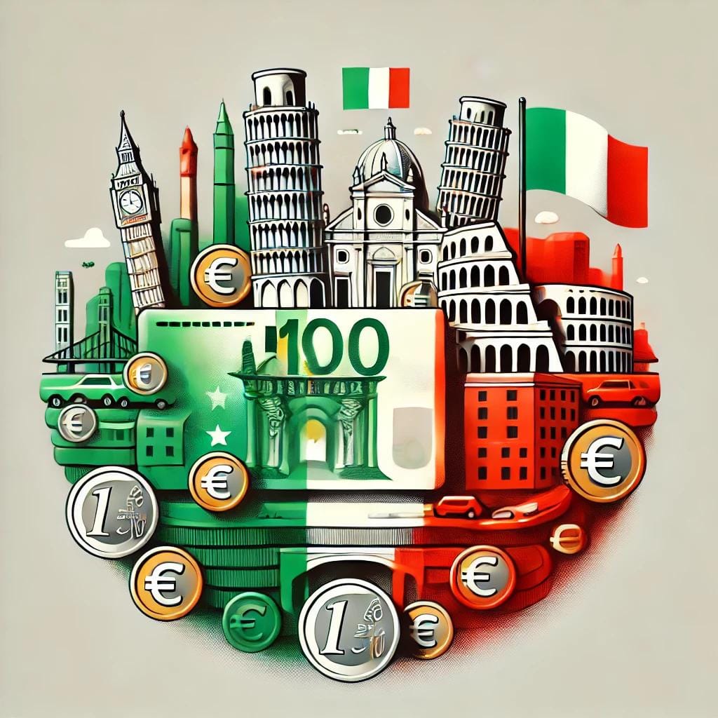 Custo de Vida na Itália - Uma análise detalhada dos gastos cotidianos na Itália, desde moradia até alimentação, para ajudar no seu planejamento financeiro.